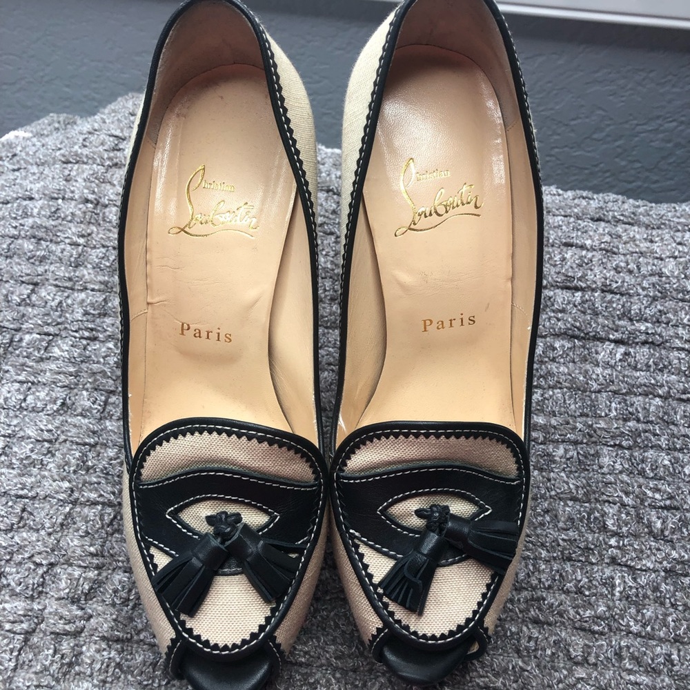 Authentic Christian Louboutin Platform Heels